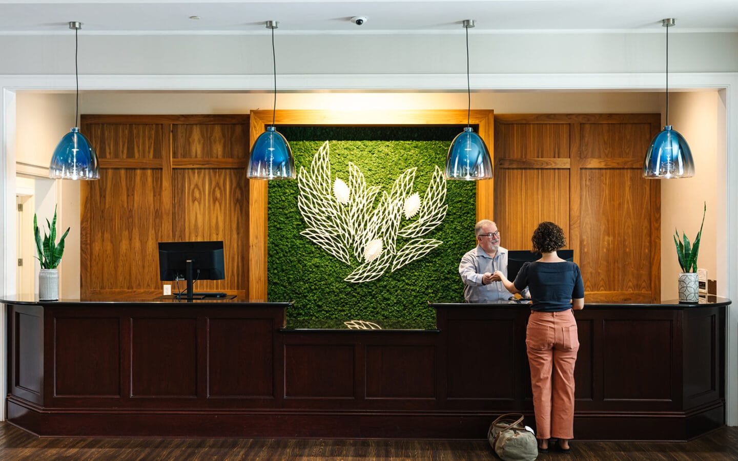front desk
