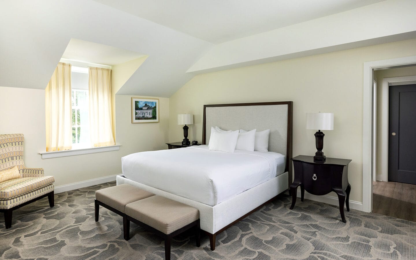 Superior king room at The Mayton